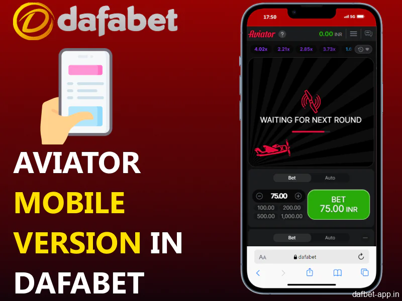 Play Aviator game on Dafabet mobile website