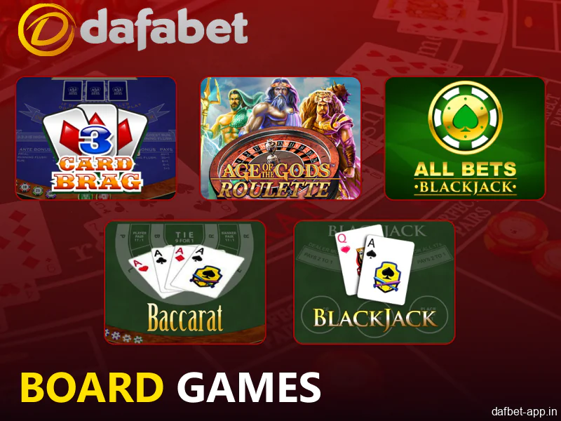 Board Games in Dafabet casino app