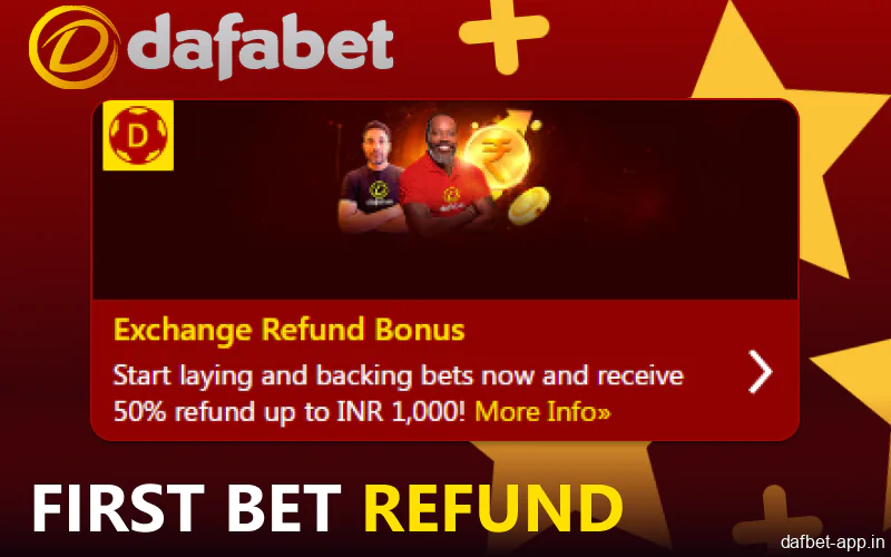 First Bet Refund in Dafabet app