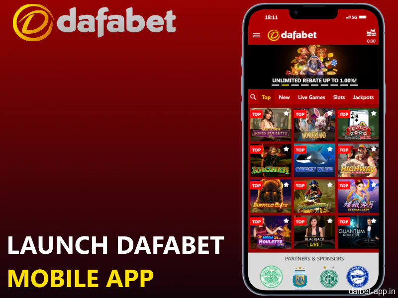 Launch the Dafabet mobile app