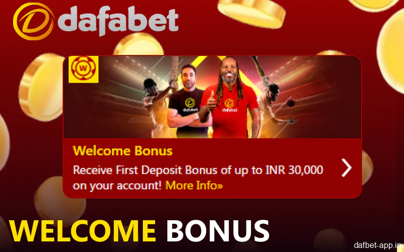 Welcome Bonus in Dafabet app