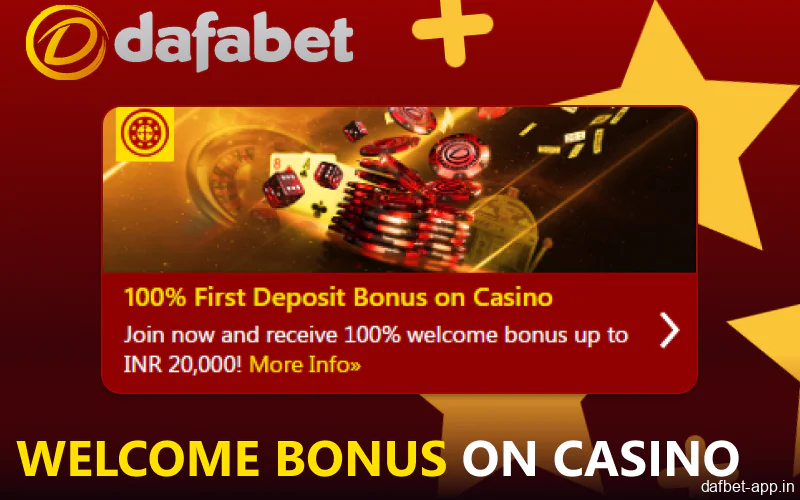 Welcome Bonus On Casino in Dafabet app